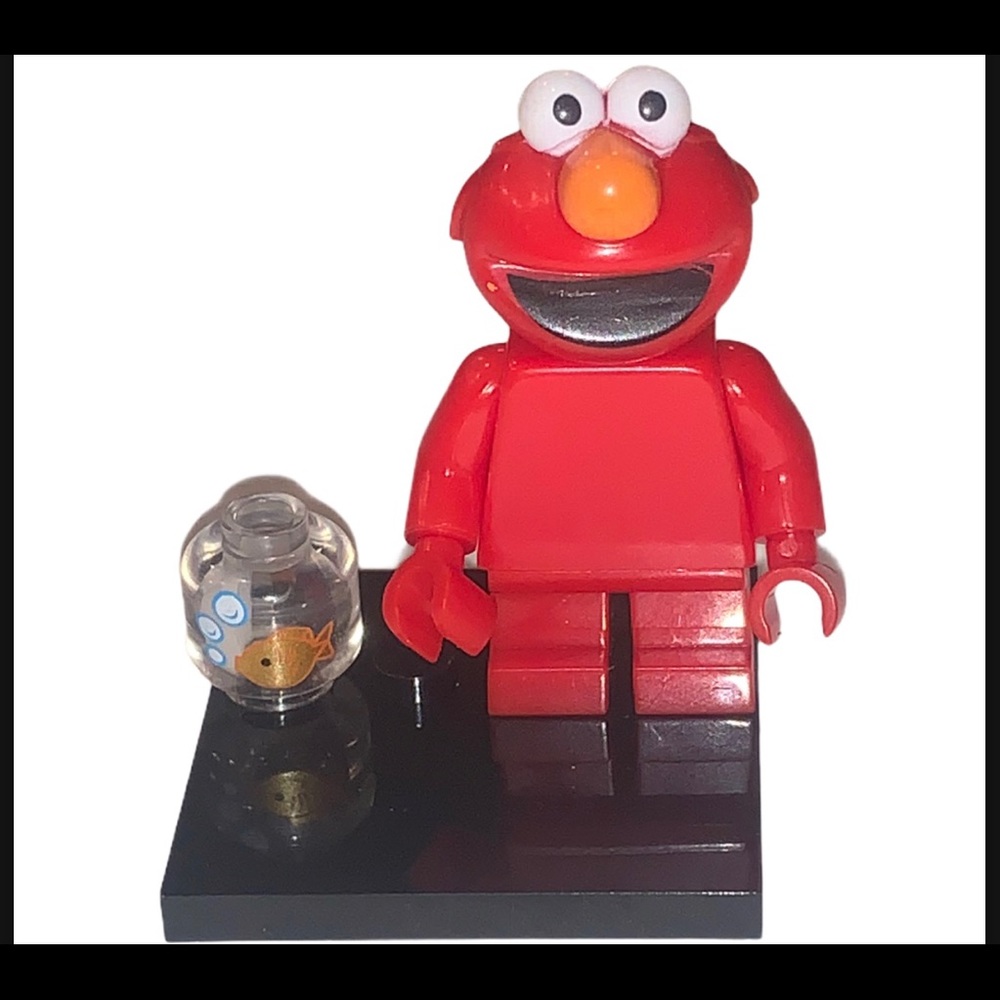LEGO Elmo mini figure Sesame Street
